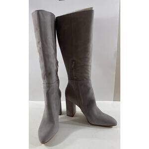 Steve Madden Grey Suede Knee High/Tall Boots Size 10 NWOB
